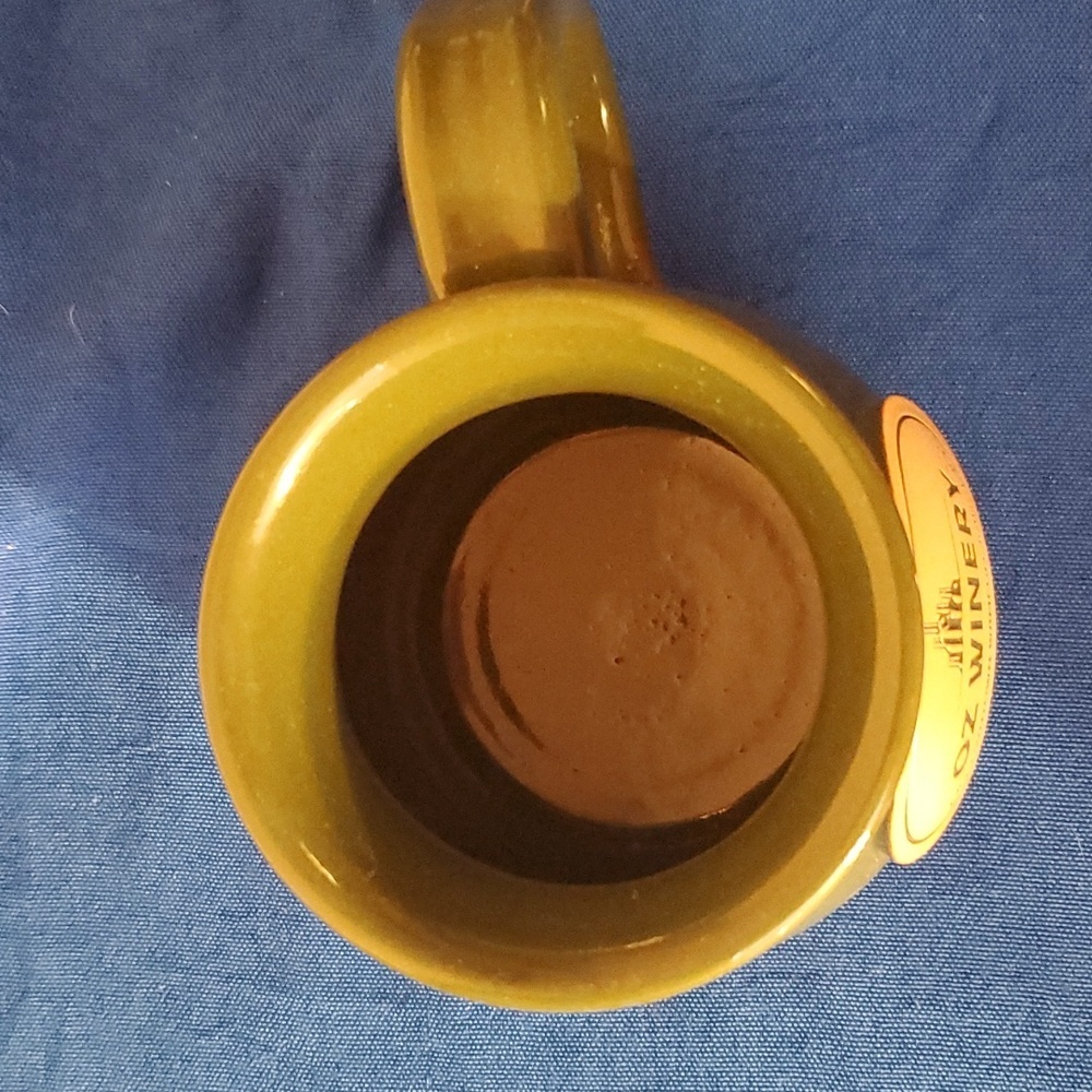 Oz Winery clay pottery coffee mug tea cup Wamego, KS - Picture 6 of 7